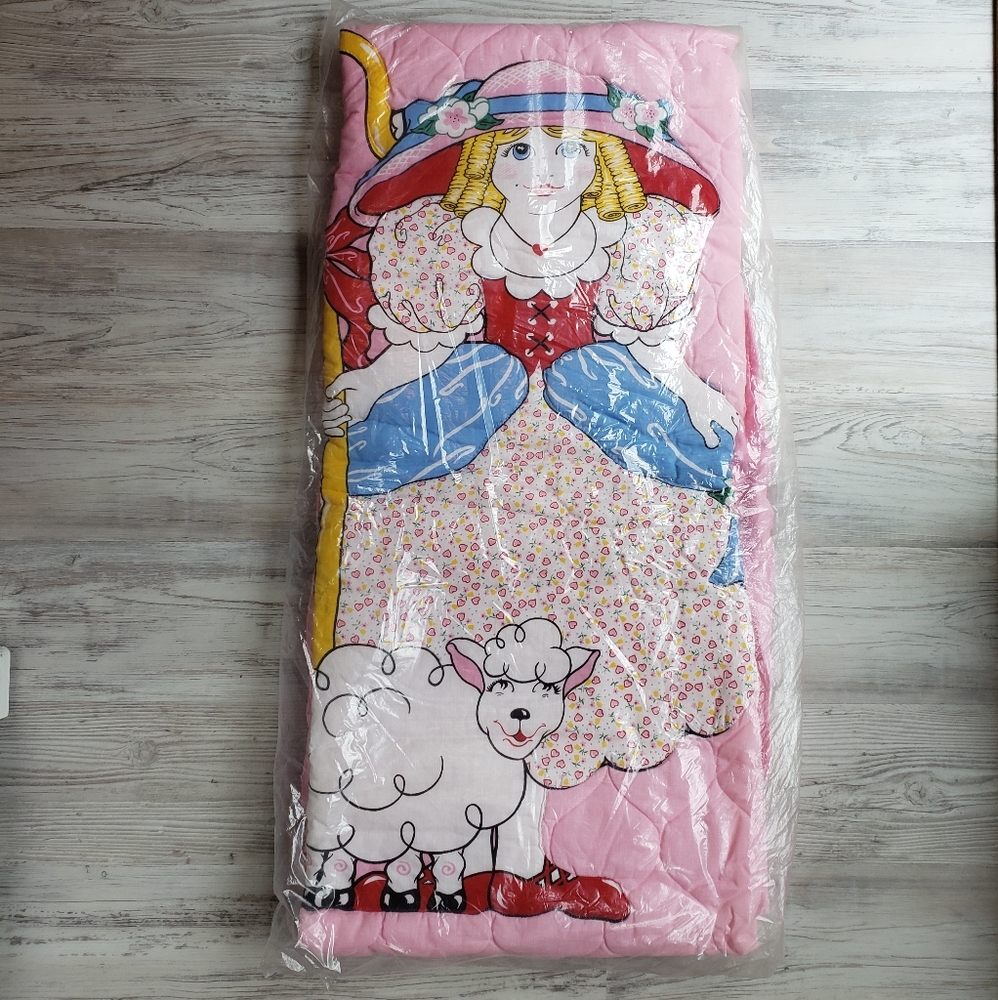 NWT Vintage Little Bo-Peep Twin Bedspread